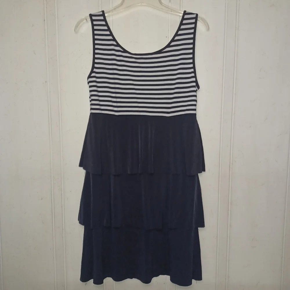 Aa Studio [8] Striped Ruffle Dress (2025) - Picture 6 of 6